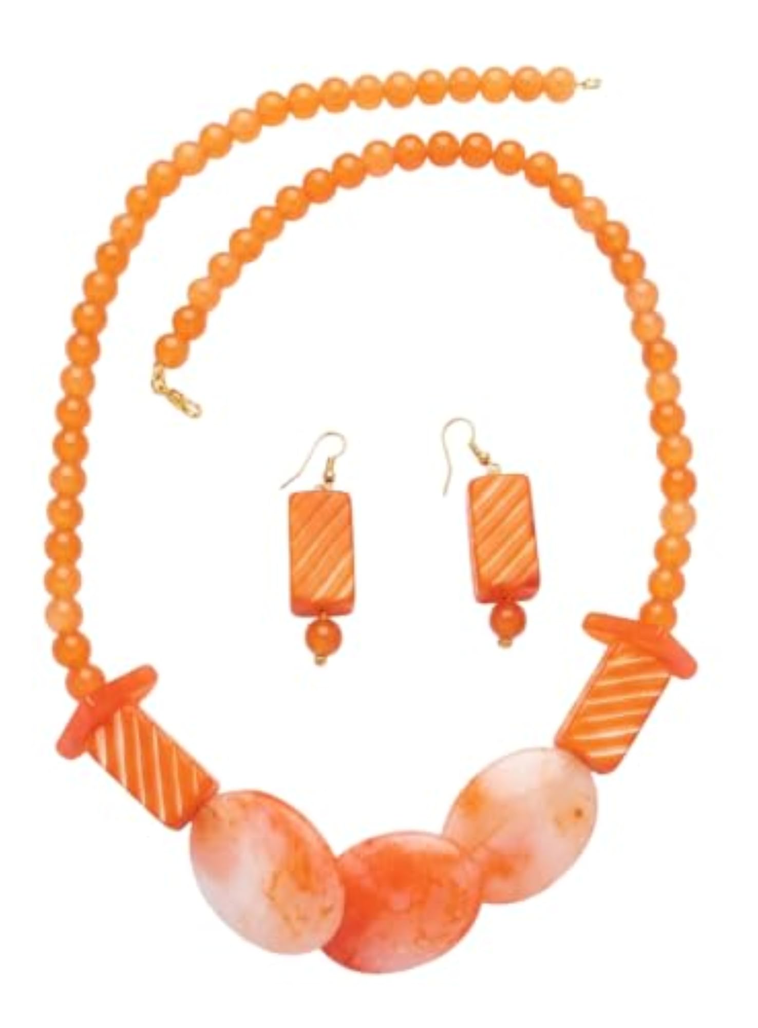 Handmade Chemical Beads Jewellery Set