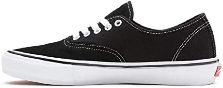 Vans Men's Skate Authentic Shoes, Black/White, Size 9 | Image 3