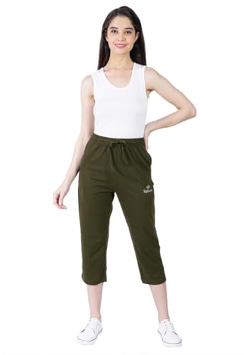 Image of Splash Women's Cotton Rich 3 /4th Capri Pants