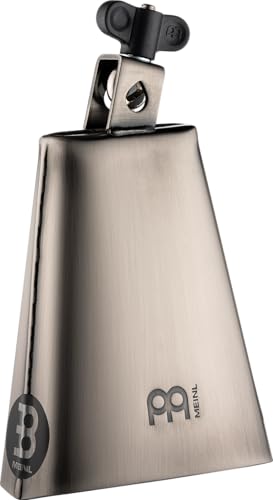 Cloche à vache Meinl STB625 de 6 1/4 pouces en acier brossé pour percussions