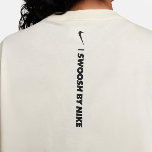 Nike Swoosh W - T-Shirt - Donna - Bianco - 5