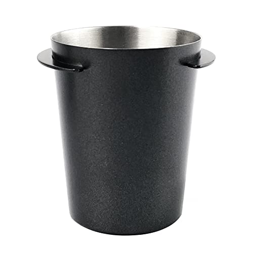 Wyerewel Ek43 Grinder Bowl for WPM Huijia Niche Coffee Receiver Coffee Machine Handle Cup Black