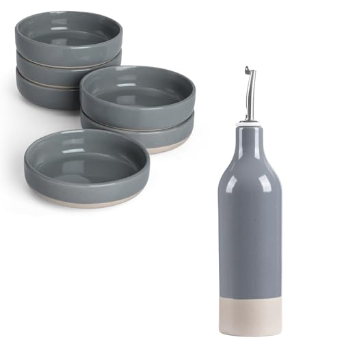 famiware Milkyway Ceramic 1 Piece Olive Oil Dispenser Bottle and