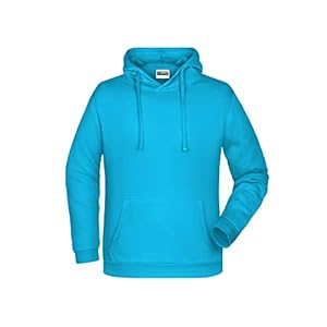 James & Nicholson Herren Basic Kapuzensweat – Klassischer Hoody mit Kängurutasche