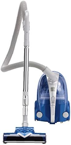 Kenmore 10701 Pet Friendly Lightweight Bagless Compact HEPA Canister Vacuum with Pet Turbine Brush, Variable Mode, Telescoping Wand, Retractable Cord, Ultra Plush Nozzle and 3 Cleaning Tools-Blue