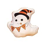 ハロウィンぬいぐるみスローピロー、ハロウィン装飾ゴースト枕,豪華な腰クッション寝具ゴースト枕 | 柔らかいハロウィンゴースト枕 ソファ、リビングルーム、キッチン、ベッドルーム、椅子、車用