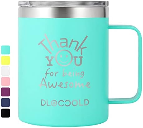 Thank You Gifts for Women, Coworkers Employee Appreciation Gifts, Xmas Holiday Gifts for Staff, You Are Awesome Thanksgiving Gift for Friends Funny Retirement Nurses Day Gifts Coffee Mug, Blue