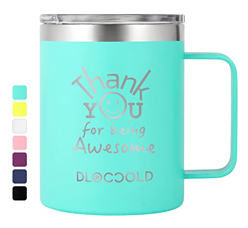 Thank You Gifts For Women, Coworkers Employee Appreciation Gifts, Xmas Holiday Gifts For Staff, You Are Awesome Thanksgiving Gift For Friends Funny Retirement Nurses Day Gifts Coffee Mug, Blue #TOP16