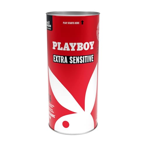 Playboy Condoms Extra Sensibles, Lata con 24 Preservativos