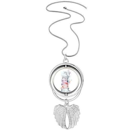 Collier ailes d'ange aquarelle rompez la monotonie avec ce bijou