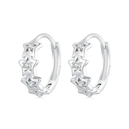 Boucles d'oreilles constellation en argent, cadeau idéal pour femme