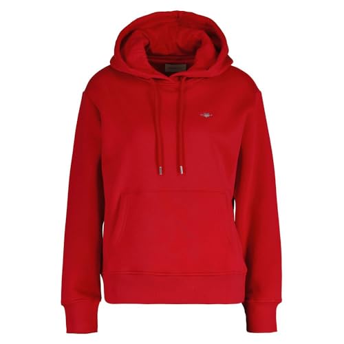 Image of GANT Shield Hoodie, ruby red, L