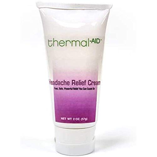 Thermal-Aid — Headache Relief Cream — Relief of Migraine Headaches Headache System — Pain Relief Analgesic — Stress Relief and Anxiety Relief
