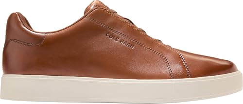 Cole Haan Cole Haan Men's Shoes - Grandpro Luxe Slip On Sneaker, British Tan/Dark Chocolate, 11.5-M US