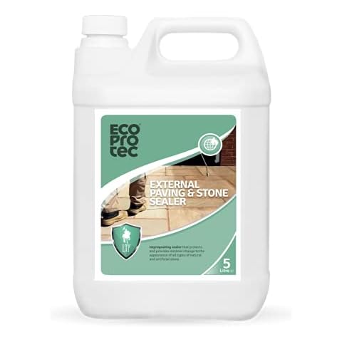 ECOPROTEC LTP EXTERNAL PAVING & STONE SEALER 5LTR Cover