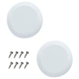 OZXNO 2pcs Round Ceiling Speaker Grill Covers for 8 Inch Speaker with Screws(White)