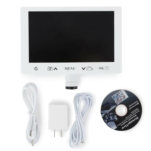 Image of AmScope - 6.8 inch Screen with Built-in Camera for Microscopes - HDC107-23
