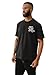 True Religion Men's Multi Logo Tee, Jet Black