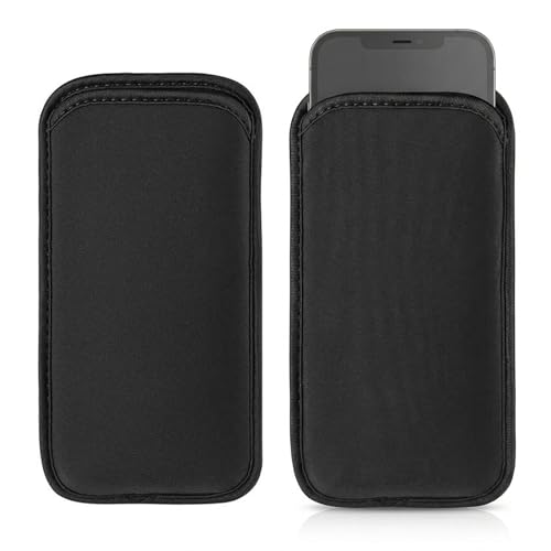 Huxiny Pochette pour Téléphone en Néoprène, 1 pièce Chaussette Universelle pour Téléphone...