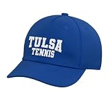 The University of Tulsa Tennis Hurricanes TU14 Adjustable Printed Baseball Hat, Royal Blue