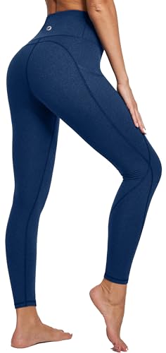 IUGA Leggings with Pockets for Women High Waisted Yoga Pants Women Tummy Control Workout Compression Running Leggings2