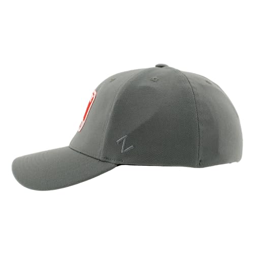 Gorra Oficial NCAA Hombre Fitted Gris Grande miniatura 3