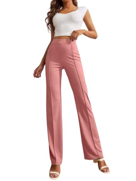 Image of Nefer Women's High-Rise Flared Parallel Trouser