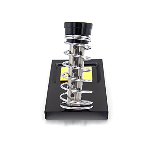 Image of Soldering Iron Holder Stand with Ball Shell Holder including Cleaning Sponge, Solder Tip Slots and Solder Tip Cleaner (Pack of 2)