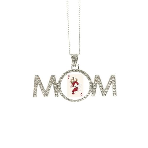 Collier cœur K anti-ternissement pour éviter les allergies de maman