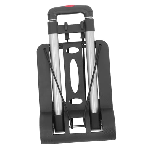 Carretilla Plegable Resistente con Asa Ajustable y Ruedas