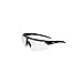 Uvex S2850HS Avatar Adjustable Safety Glasses with HydroShield Anti-Fog Coating, Standard, Black