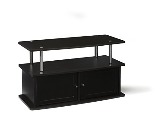 Convenience Concepts Designs2Go TV Stand with 2 Cabinets, Espresso
