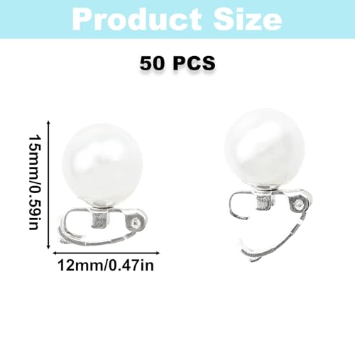 Mini pinces à cheveux perles blanches pour coiffure quotidienne et fête de mariage - 2
