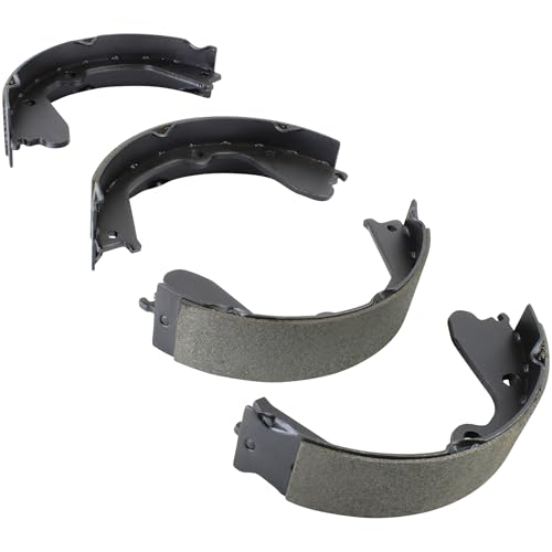 Image of QUALITY-BUILT Rear Parking Brake Shoes, FPS973, Compatible with 2009-2024 Chevrolet /GMC (Express 3500,Express 4500,Savana 3500,Savana 4500)