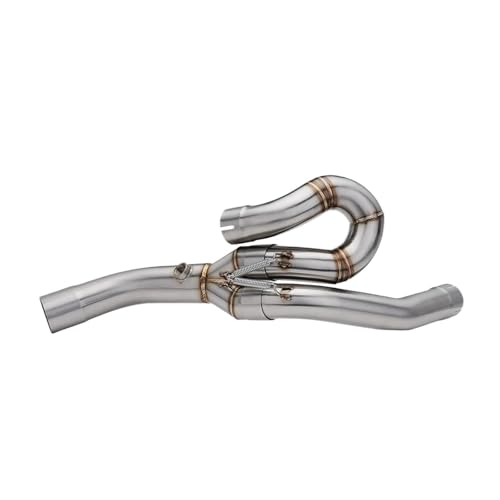 Tuyau de liaison pour silencieux d'échappement Aprilia Shiver 750 de 2008 à 2017 - Tube moto inox