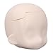 Yosoo Blank Doll Head, Ball Jointed Doll Head Eco Friendly Silicone for 1/12 Doll (Super White)