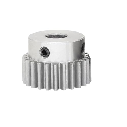 Engrenage droit 1M24T pignon moteur métal 7mm pour arbre de transmission