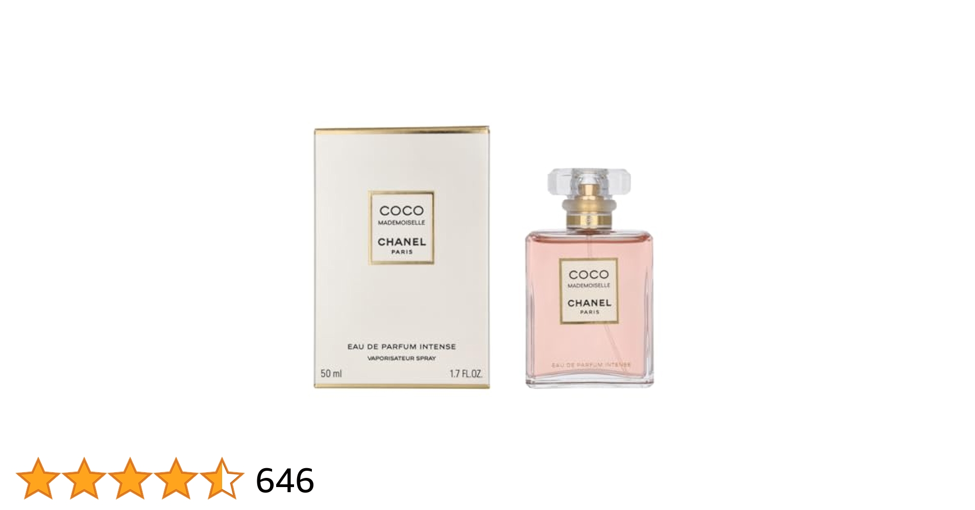 ココマドモアゼル50ml Eau de Parfum Intense CHANEL COCO MADEMOISELLE Eau de Parfum Intense Spray (50ml