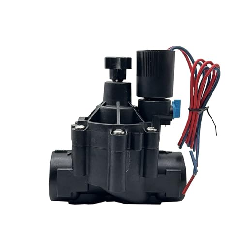 Électrovanne d'eau 220V normalement fermée 1-1/4 régulateur débit arrosage