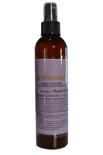 EXTRADEL™ Lavender Cedarwood Plant Based Room Spray Fabric Freshener 1x8oz