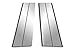 QMI P120120-4- Pillar Post Set Compatible With Cadillac ATS Pillar Posts Are Mirror Polished 304 Stainless Steel Beveled Edges Set Of 4