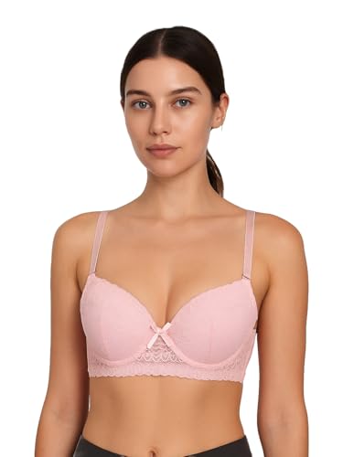 Image of Viola's Secret 6 Pack of Color Print T-Shirt Bras B Cup C Cup and D Cup