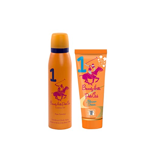 Image of Beverly Hills Polo Club Gift Set No.1 (Women's) Body Mist 150ml + Shower Cream 150ml