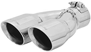 Flowmaster 15389 Ss Exhaust Tip 2.5"In X 3" Dual Ang.Clamp-R