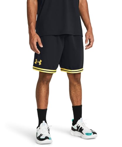 Short de basketball homme Under Armour Perimeter respirant avec poches confort