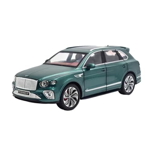 Regalo de colección Bentayga SUV 1:24 coche de metal fundido con sonido y luz