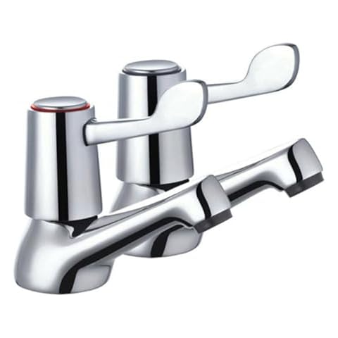 Wress Chrome Plated Basin Taps Set Cover