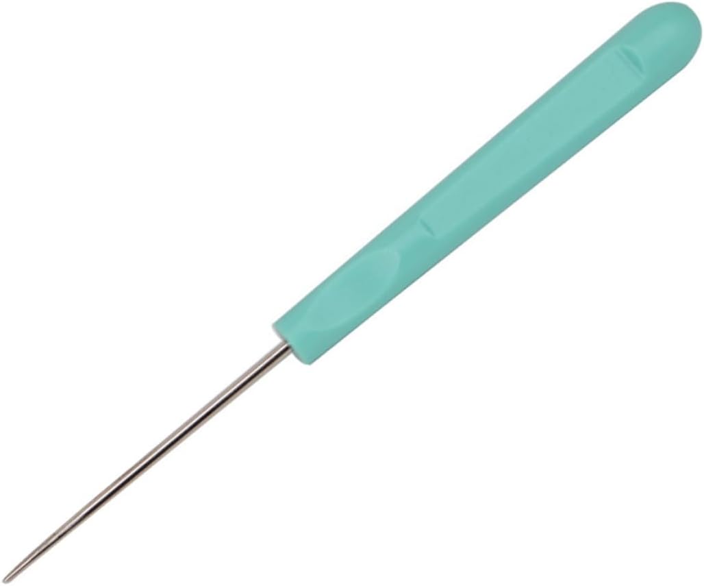 Operitacx 20pcs Sewing Awl Tool for Tailor Plastic Handle Awls DIY Sewing Tools Steel Pricker Random Color