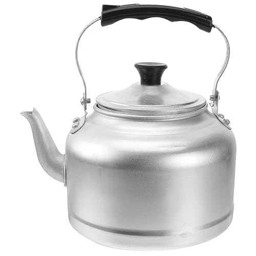 UTHCLO Tetera de Aluminio Grueso para Estufa Hervidor Grande con Boca Ancha Duradera y Fácil de Limpiar para Té y Café el Hogar