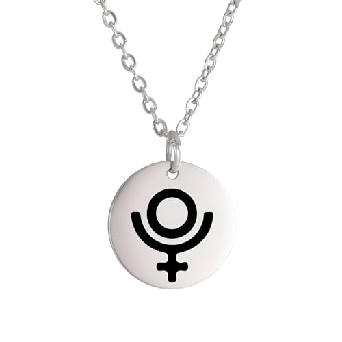 Collier planète argent anti-ternissement, un bijou astro durable